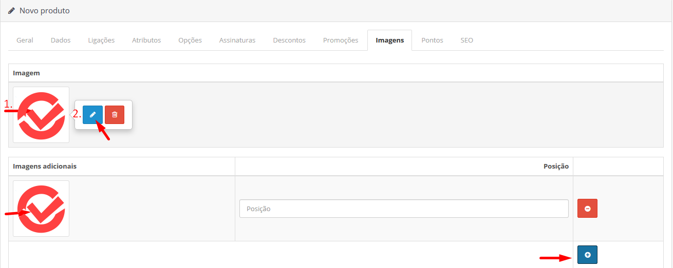 Produtos - Imagens